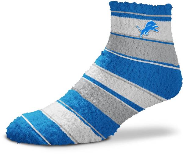 For Bare Feet Detroit Lions Stripe Cozy Socks