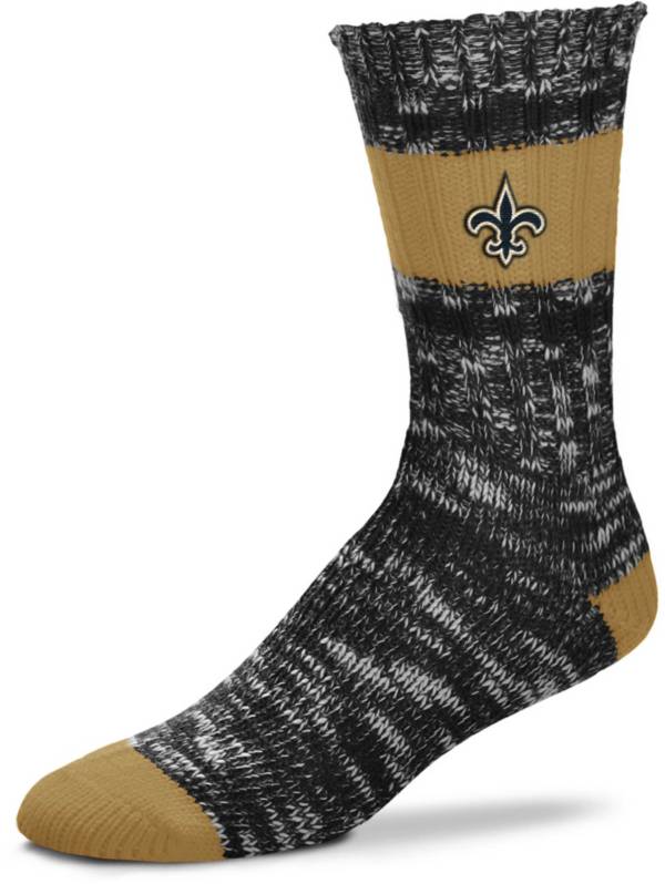 For Bare Feet New Orleans Saints Alpine Socks