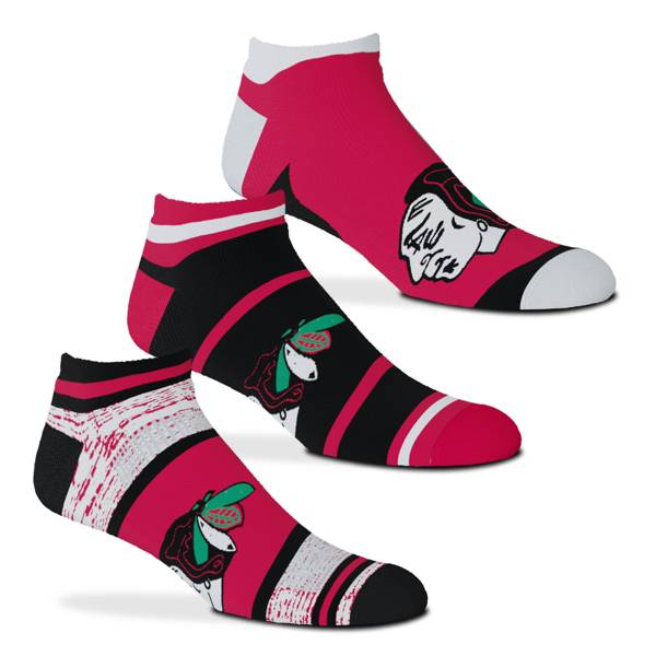 For Bare Feet Chicago Blackhawks 3-Pack Socks product image