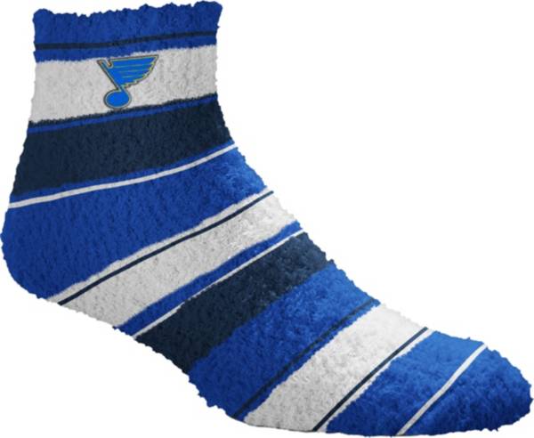 For Bare Feet St. Louis Blues Stripe Cozy Socks