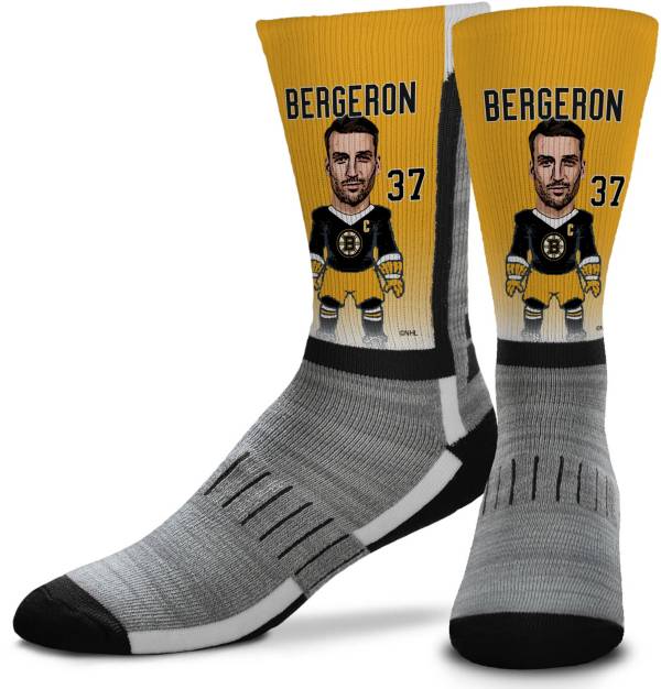 For Bare Feet Boston Bruins Patrice Bergeron Player Socks