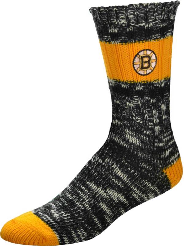 For Bare Feet Boston Bruins Alpine Socks