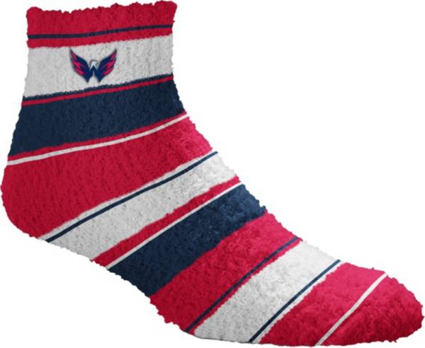 For Bare Feet Washington Capitals Stripe Cozy Socks