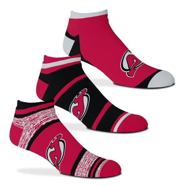For Bare Feet New Jersey Devils 3-Pack Socks