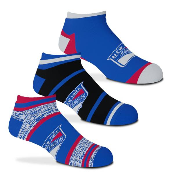 For Bare Feet New York Rangers 3-Pack Socks