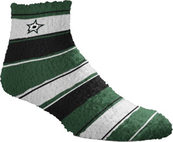 For Bare Feet Dallas Stars Stripe Cozy Socks