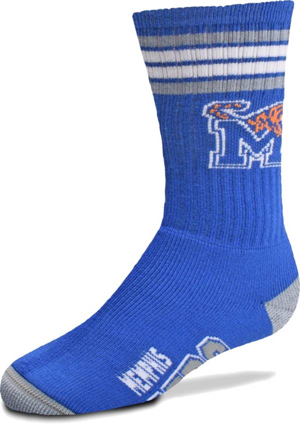 For Bare Feet Youth Memphis Tigers 4-Stripe Deuce Socks product image