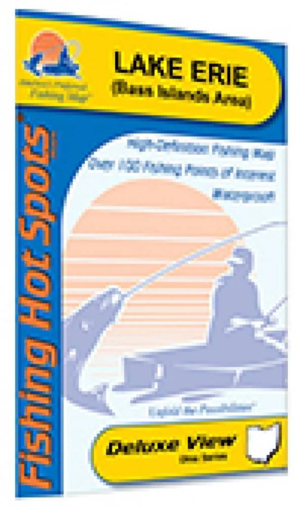 Fishing Hot Spots Bass Islands Of Lake Erie Area Fishing Map