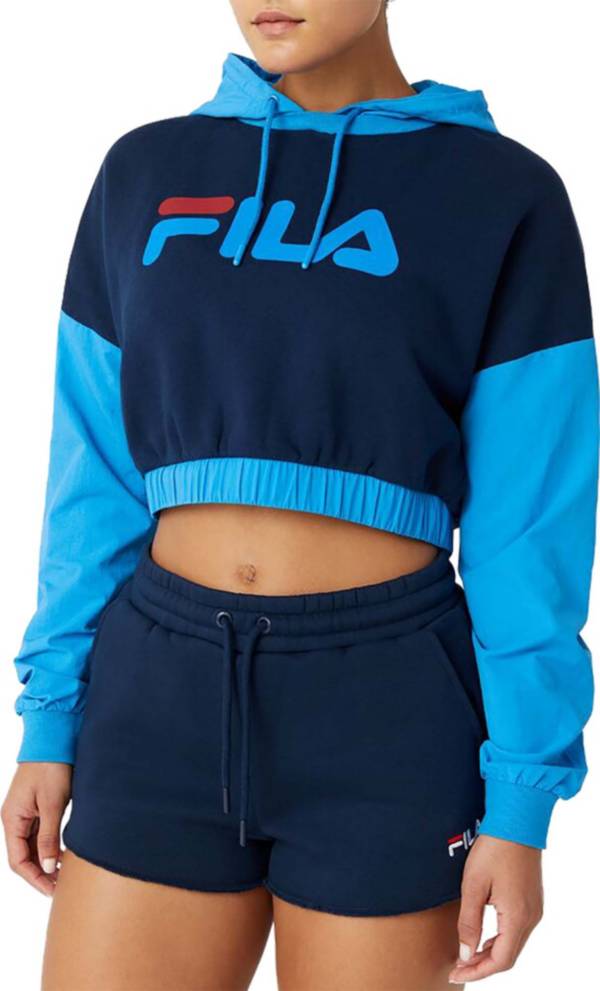 FILA Women's Saachi Cropped Hoodie