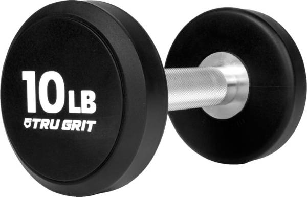 Tru Grit Elite TPU Round Dumbbell - Single