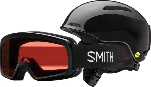 SMITH Glide Jr. Helmet and Rascal Snow Goggles Combo