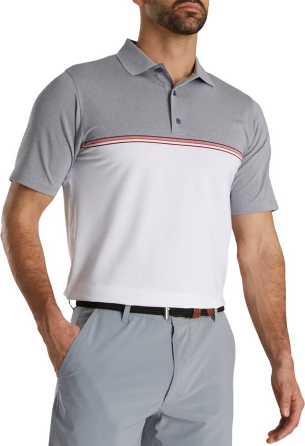 FootJoy Men's Color Block Golf Polo