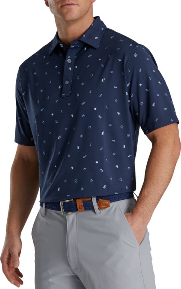 FootJoy Men's Golf Bag Doodle Golf Polo