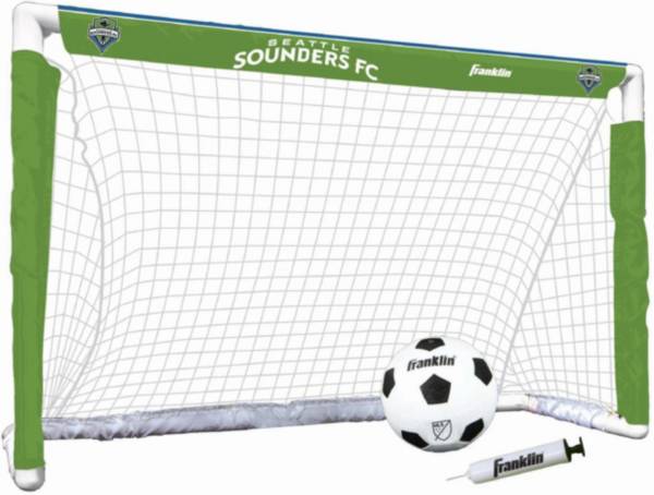 Franklin Seattle Sounders Indoor Mini Soccer Goal Set