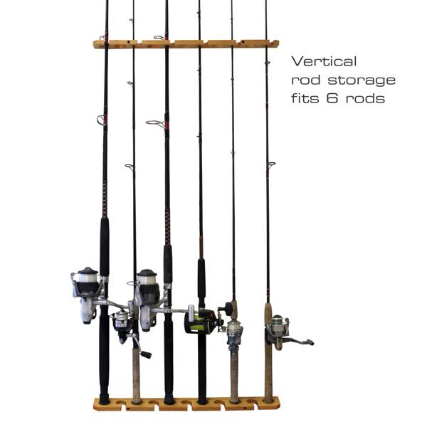 Rush Creek 3-In-1 Rod Storage Rack
