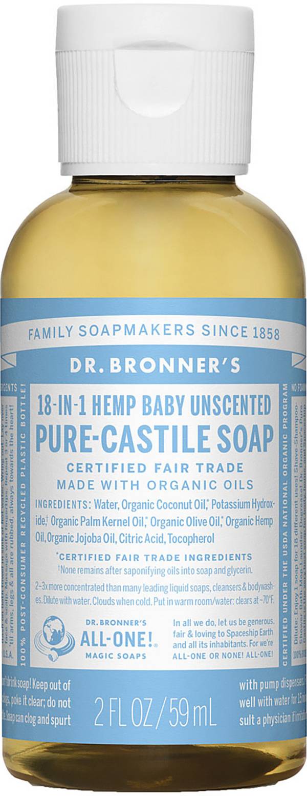 Dr. Bronner's Baby Mild 2 oz Pure-Castile Soap product image