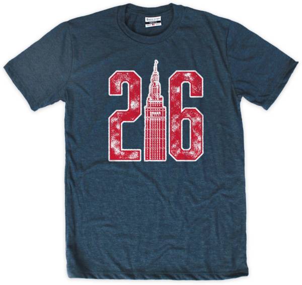 Where I'm From 216 Skyline Navy T-Shirt