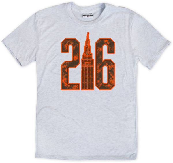 Where I'm From 216 Skyline White T-Shirt