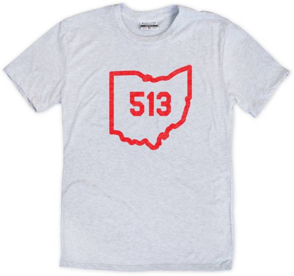 Where I'm From 513 Outline White T-Shirt