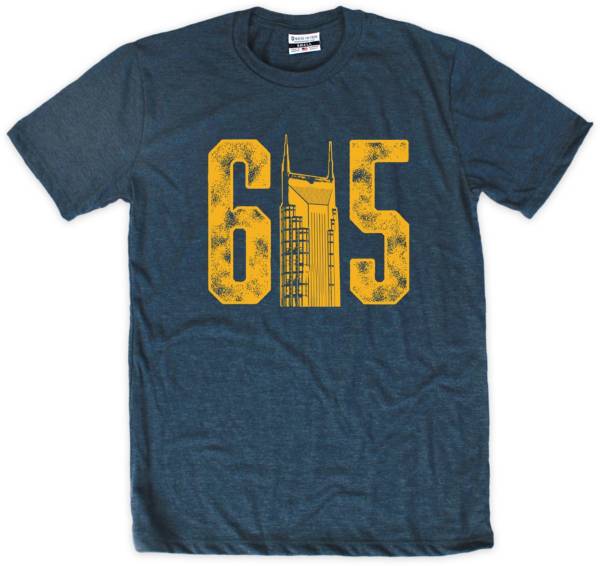 Where I'm From 615 Skyline Navy T-Shirt