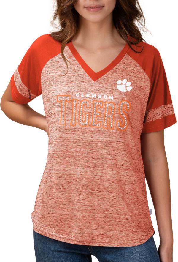 Touch by Alyssa Milano Women's Clemson Tigers Orange Wildcard T-Shirt