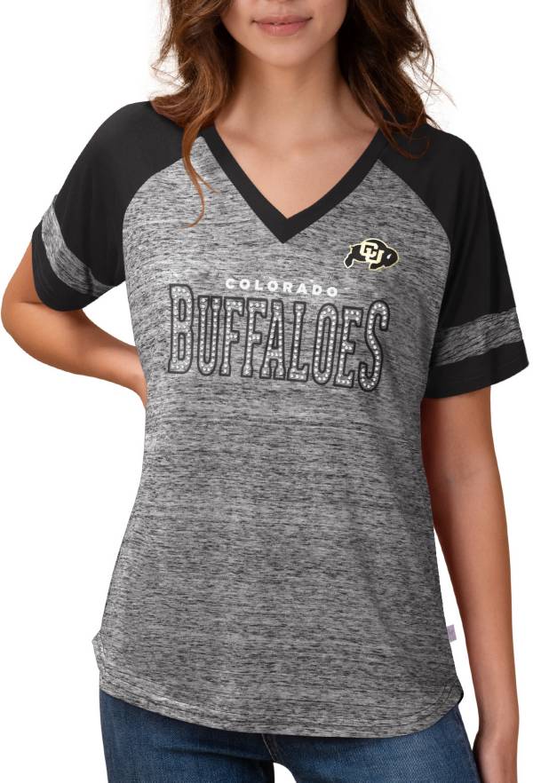 Touch by Alyssa Milano Women's Colorado Buffaloes Black Wildcard T-Shirt