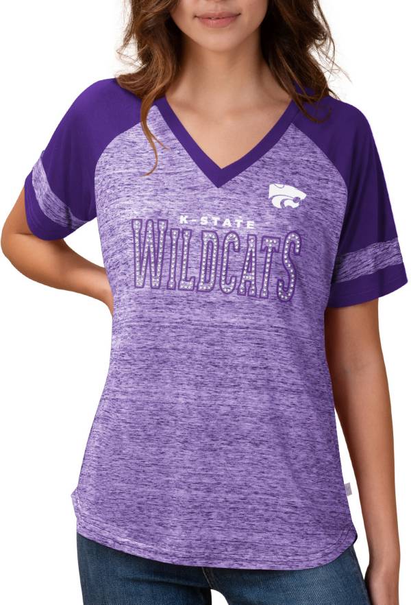 Touch by Alyssa Milano Women's Kansas State Wildcats Purple Wildcard T-Shirt