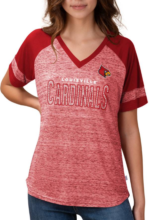 Touch by Alyssa Milano Women's Louisville Cardinals Cardinal Red Wildcard T-Shirt