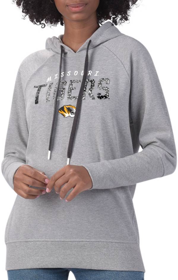 G-III For Her Women's Missouri Tigers Grey Ace Pullover Hoodie