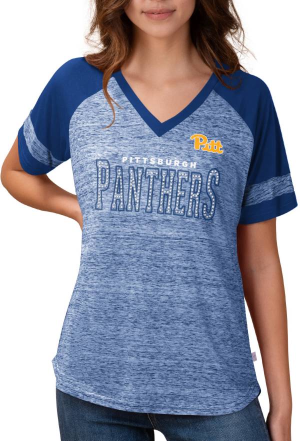 Touch by Alyssa Milano Women's Pitt Panthers Blue Wildcard T-Shirt product image
