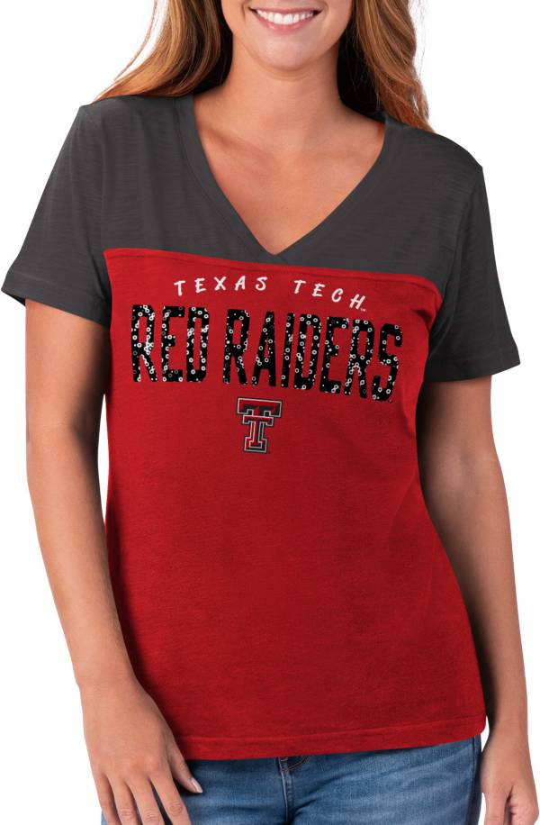 G-III For Her Women's Texas Tech Red Raiders Red Rundown T-Shirt