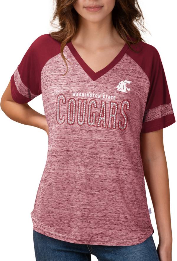 Touch by Alyssa Milano Women's Washington State Cougars Crimson Wildcard T-Shirt