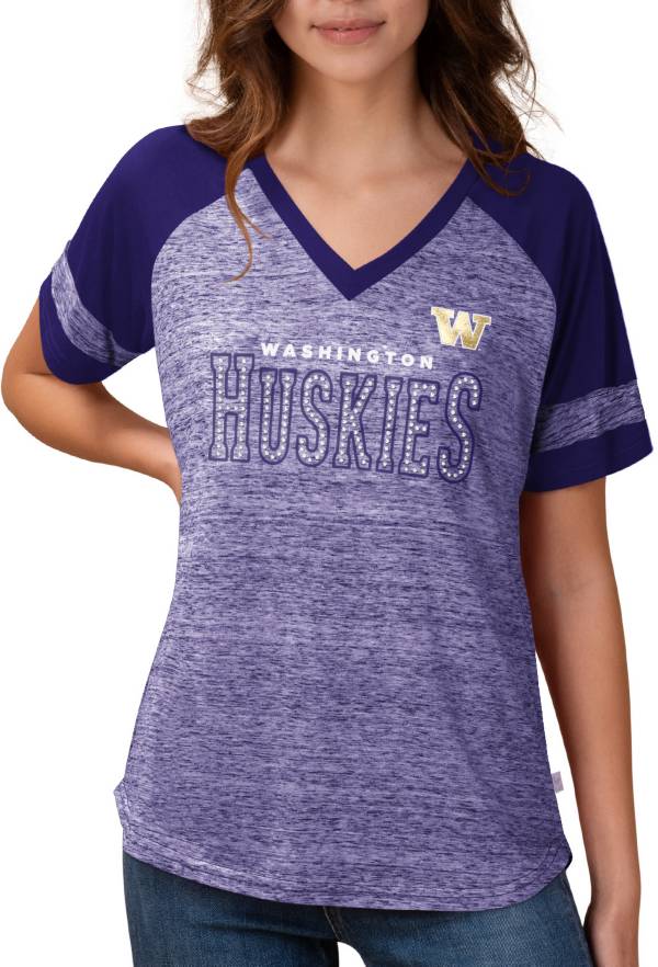 Touch by Alyssa Milano Women's Washington Huskies Purple Wildcard T-Shirt