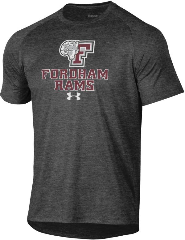 Under Armour Men's Fordham Rams Grey Tech Performance T-Shirt