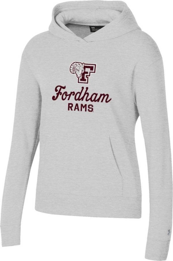 Under Armour Women's Fordham Ram Grey All Day Pullover Hoodie