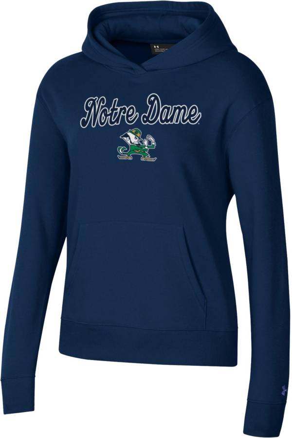 Under Armour Women's Notre Dame Fighting Irish Navy All Day Pullover Hoodie