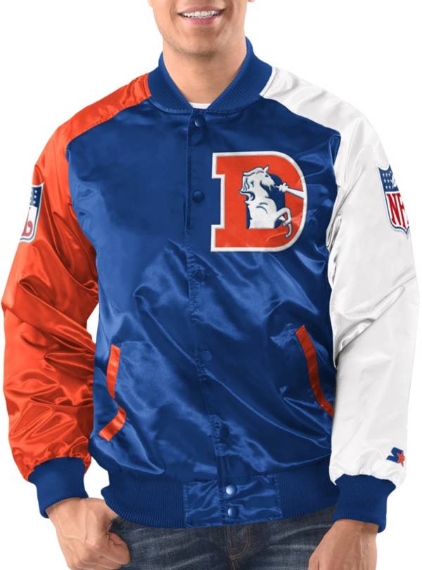 Starter Men's Denver Broncos Tri-Color Jacket