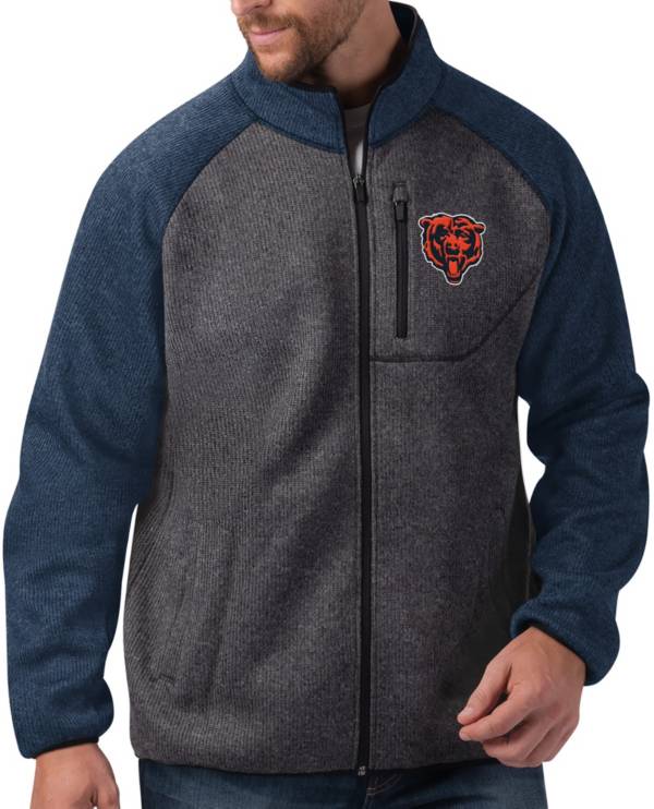 G-III Men's Chicago Bears Switchback Full-Zip Charcoal Jacket product image