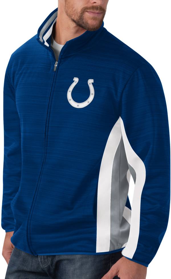 G-III Men's Indianapolis Colts Power Forward Royal Track Jacket