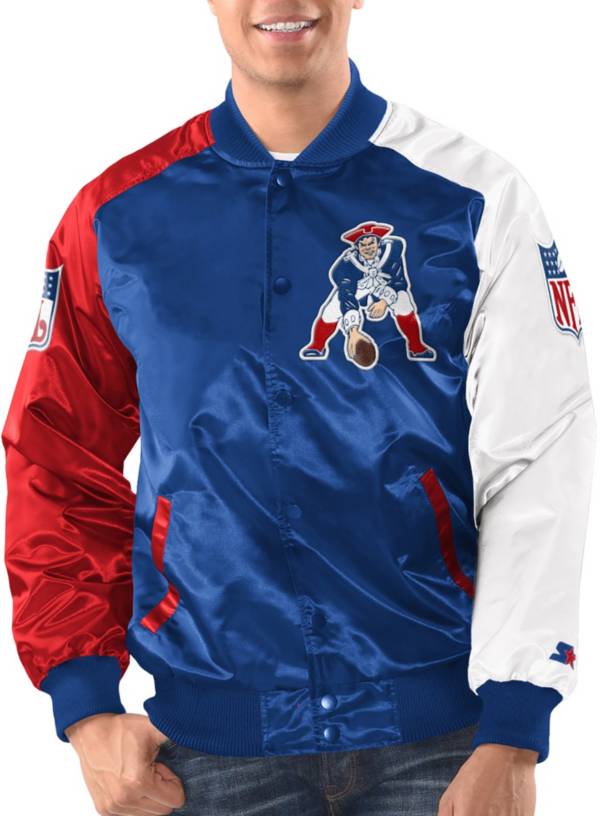 Starter Men's New England Patriots Tri-Color Jacket