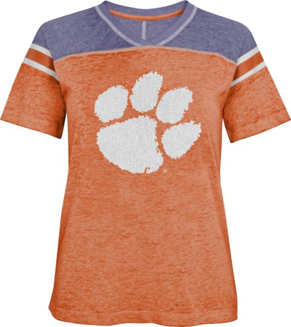 Gen2 Girls' Clemson Tigers Orange Team Captain T-Shirt