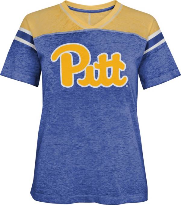 Gen2 Girls' Pitt Panthers Blue Team Captain T-Shirt