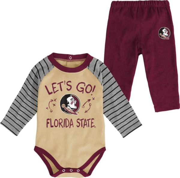 Gen2 Toddler Florida State Seminoles Garnet Touchdown 2-Piece Creeper Set