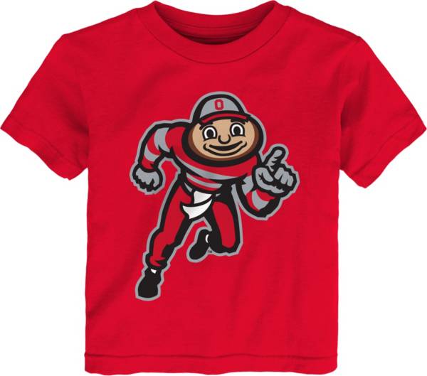 Gen2 Toddler Ohio State Buckeyes Scarlet Standing Mascot T-Shirt
