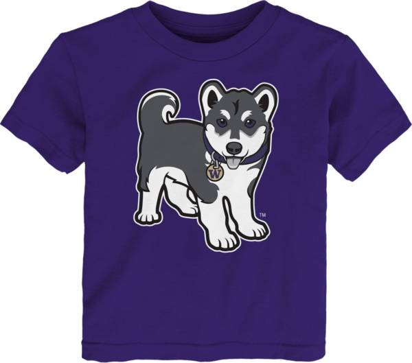 Gen2 Toddler Washington Huskies Purple Standing Mascot T-Shirt