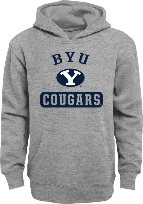 Gen2 Youth BYU Cougars Grey Pullover Hoodie