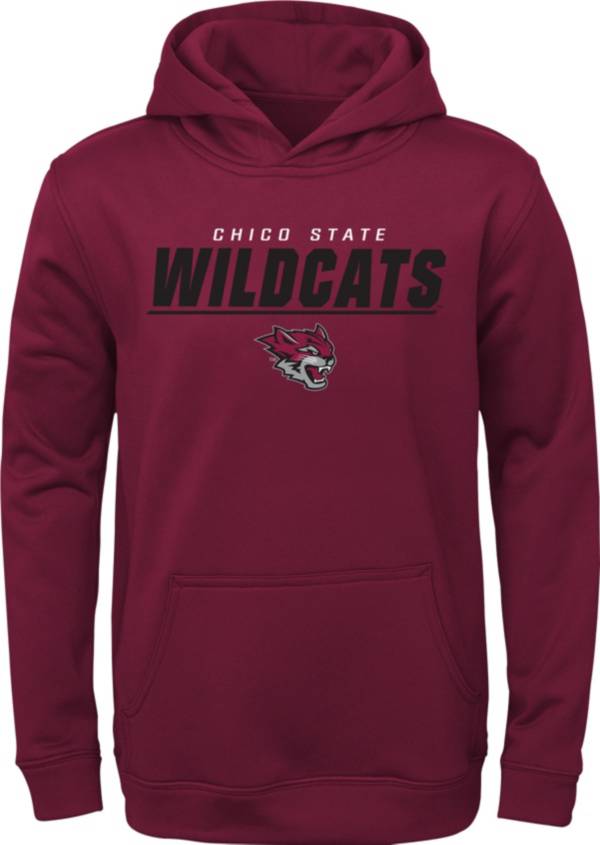 Gen2 Youth Chico State Wildcats Cardinal Pullover Hoodie