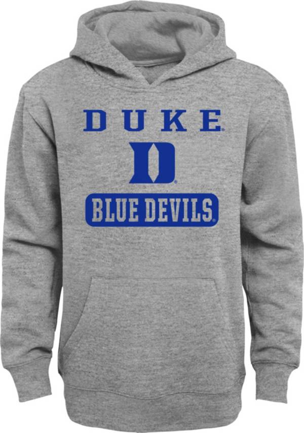 Gen2 Youth Duke Blue Devils Grey Pullover Hoodie