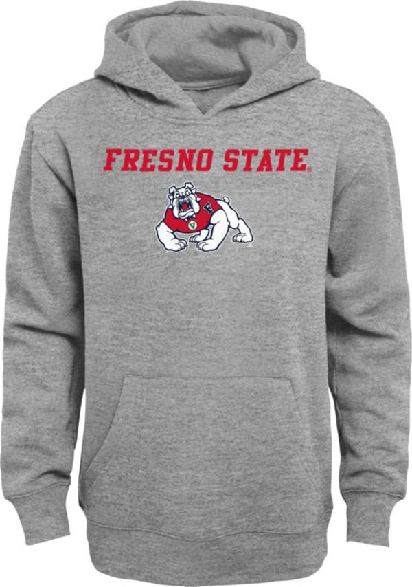 Gen2 Youth Fresno State Bulldogs Grey Pullover Hoodie