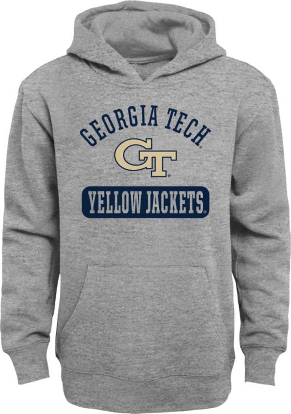 Gen2 Youth Georgia Tech Yellow Jackets Grey Pullover Hoodie